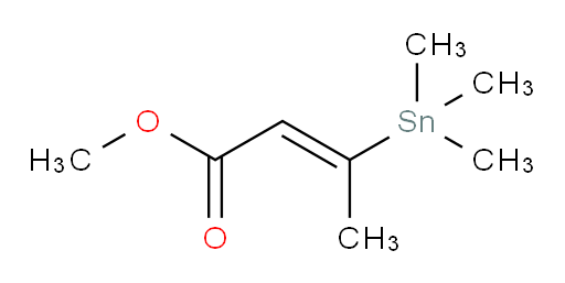 (E)-methyl 3-(trimethylstannyl)but-2-enoate