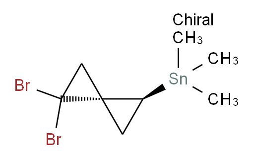 ((1S,3R)-4,4-二溴螺[2.2]戊-1-基)三甲基锡烷