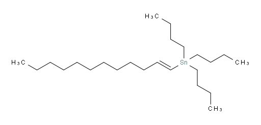(E)-三丁基(十二-1-烯-1-基)锡烷