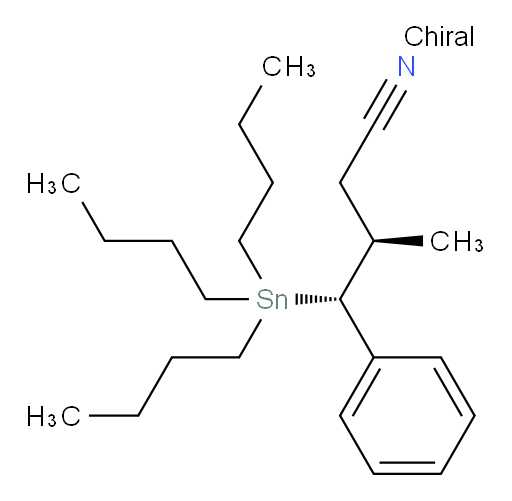 (3R,4R)-3-methyl-4-phenyl-4-(tributylstannyl)butanenitrile