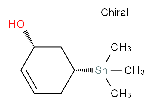 (1R,5R)-5-(三甲基锡基)环己-2-烯醇
