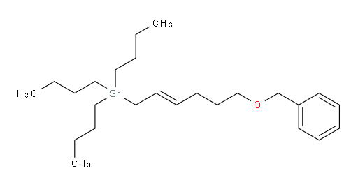 (E)-(6-(benzyloxy)hex-2-en-1-yl)tributylstannane