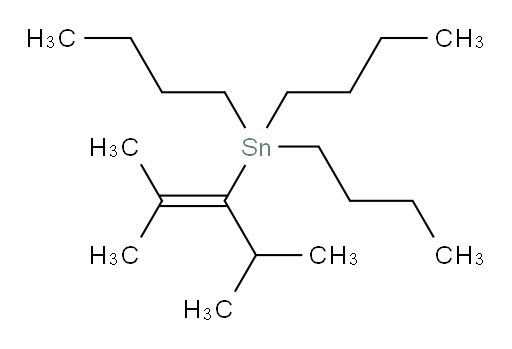 tributyl(2,4-dimethylpent-2-en-3-yl)stannane