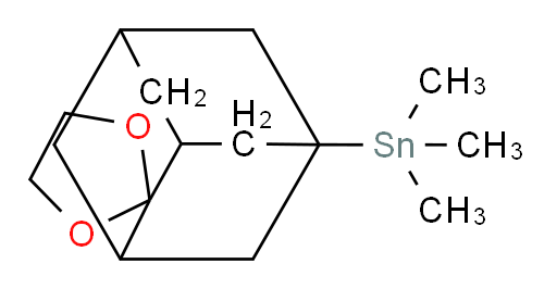 trimethyl(spiro[adamantane-2,2'-[1,3]dioxolan]-5-yl)stannane