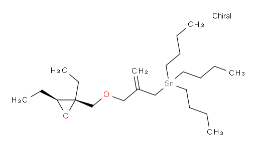 tributyl(2-((((2R,3S)-2,3-diethyloxiran-2-yl)methoxy)methyl)allyl)stannane