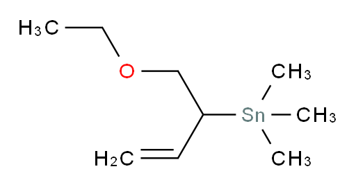 (1-ethoxybut-3-en-2-yl)trimethylstannane