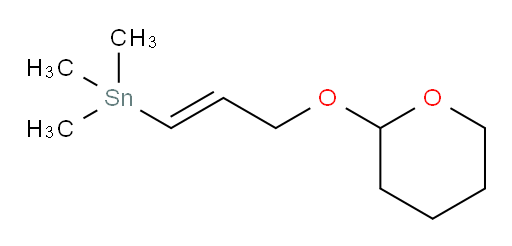 (E)-trimethyl(3-((tetrahydro-2H-pyran-2-yl)oxy)prop-1-en-1-yl)stannane