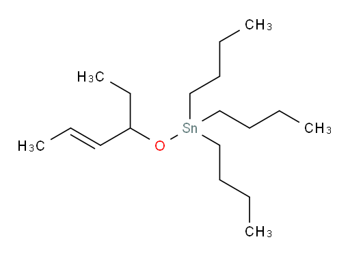 (E)-tributyl(hex-4-en-3-yloxy)stannane