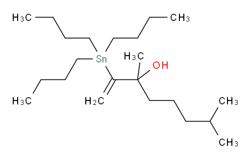 3,7-dimethyl-2-(tributylstannyl)oct-1-en-3-ol