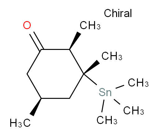 (2R,3R,5S)-2,3,5-trimethyl-3-(trimethylstannyl)cyclohexanone