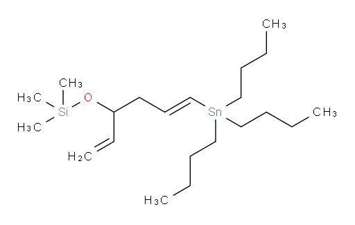 (E)-trimethyl((6-(tributylstannyl)hexa-1,5-dien-3-yl)oxy)silane