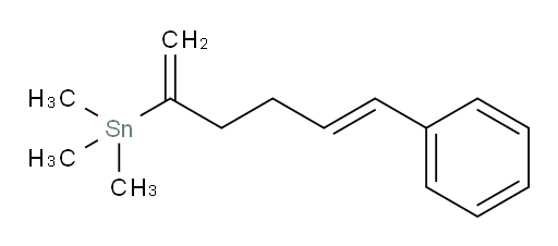 (E)-trimethyl(6-phenylhexa-1,5-dien-2-yl)stannane