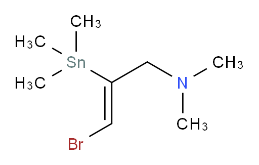 (Z)-3-溴-N,N-二甲基-2-(三甲基锡基)丙-2-烯-1-胺
