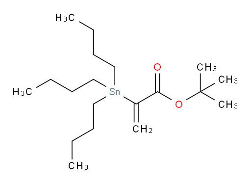 tert-butyl 2-(tributylstannyl)acrylate