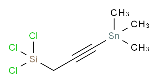 trichloro(3-(trimethylstannyl)prop-2-yn-1-yl)silane