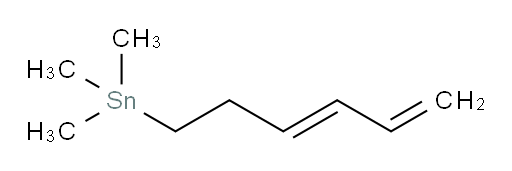 (E)-hexa-3,5-dien-1-yltrimethylstannane