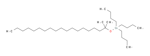 tributyl((2-methylnonadecan-2-yl)oxy)stannane
