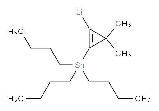 (3,3-dimethyl-2-(tributylstannyl)cycloprop-1-en-1-yl)lithium