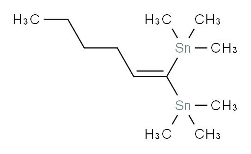 hex-1-ene-1,1-diylbis(trimethylstannane)