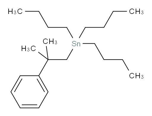 tributyl(2-methyl-2-phenylpropyl)stannane