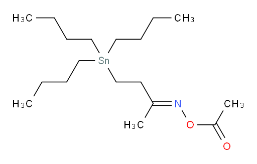 (E)-4-(tributylstannyl)butan-2-one O-acetyl oxime