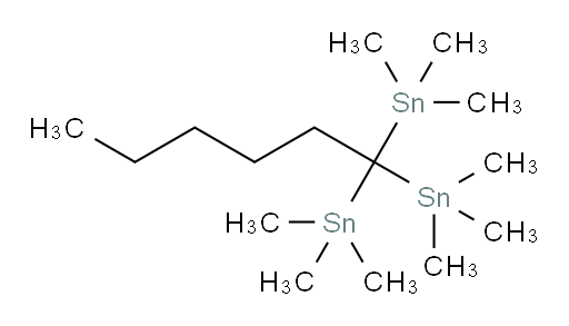 hexane-1,1,1-triyltris(trimethylstannane)