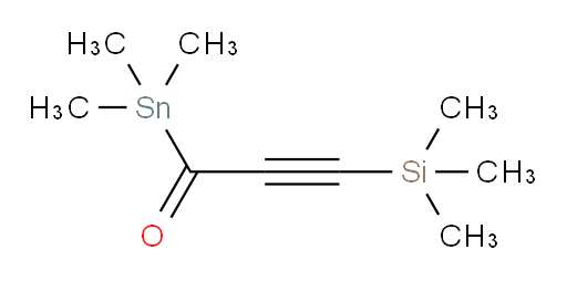 3-(trimethylsilyl)-1-(trimethylstannyl)prop-2-yn-1-one