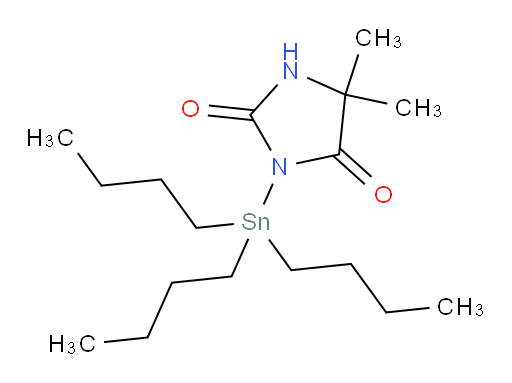 5,5-dimethyl-3-(tributylstannyl)imidazolidine-2,4-dione