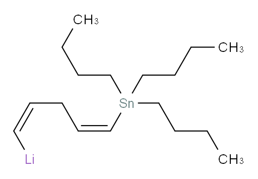 ((1Z,4Z)-5-(tributylstannyl)penta-1,4-dien-1-yl)lithium