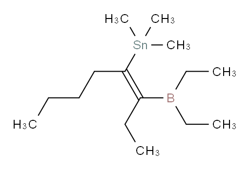 (E)-(3-(diethylboryl)oct-3-en-4-yl)trimethylstannane