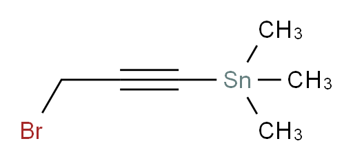 (3-bromoprop-1-yn-1-yl)trimethylstannane
