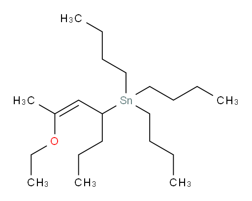 (Z)-tributyl(2-ethoxyhept-2-en-4-yl)stannane