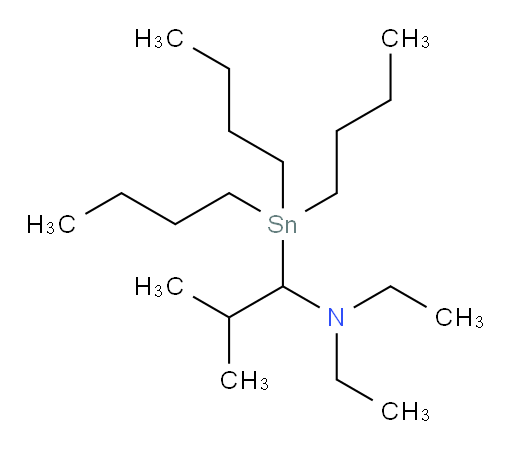 N,N-二乙基-2-甲基-1-(三丁基锡基)丙-1-胺