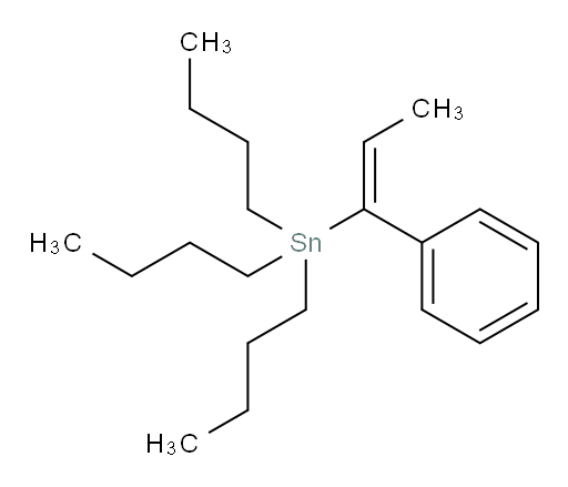 (E)-tributyl(1-phenylprop-1-en-1-yl)stannane