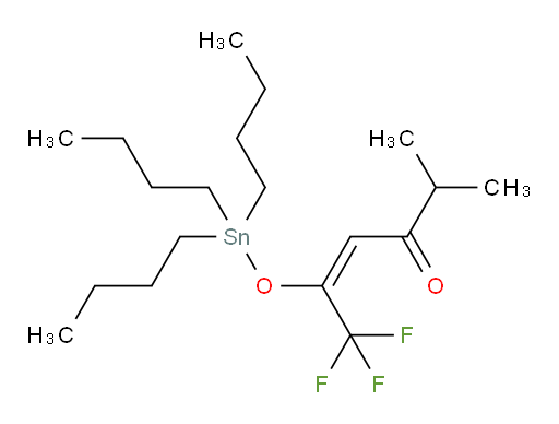 (E)-6,6,6-三氟-2-甲基-5-((三丁基锡基)氧基)己-4-烯-3-酮