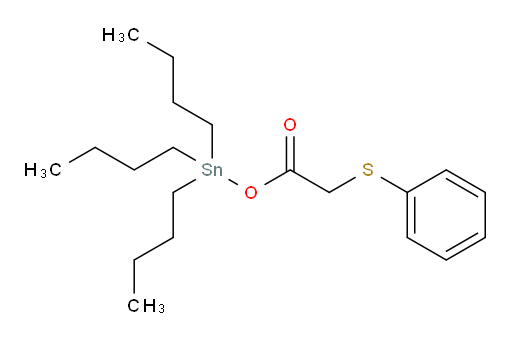 tributylstannyl 2-(phenylthio)acetate