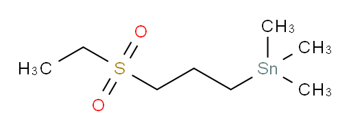 (3-(ethylsulfonyl)propyl)trimethylstannane