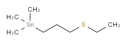 (3-(ethylthio)propyl)trimethylstannane