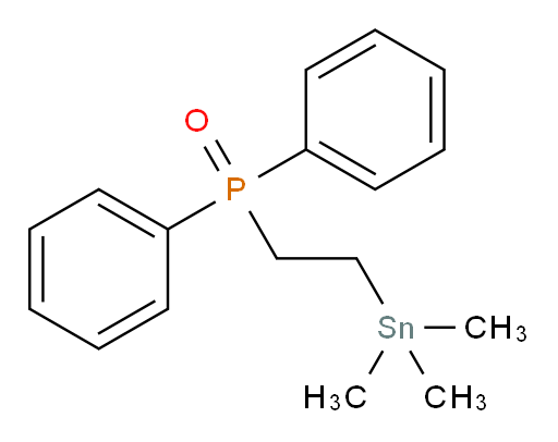 diphenyl(2-(trimethylstannyl)ethyl)phosphine oxide