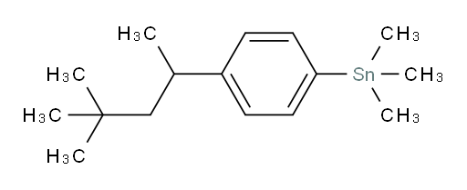 (4-(4,4-dimethylpentan-2-yl)phenyl)trimethylstannane