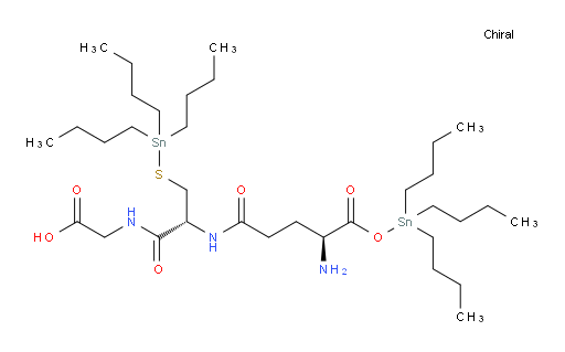 (5R,10S)-10-amino-13,13-dibutyl-4,7,11-trioxo-5-(((tributylstannyl)thio)methyl)-12-oxa-3,6-diaza-13-stannaheptadecan-1-oic acid