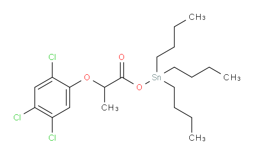tributylstannyl 2-(2,4,5-trichlorophenoxy)propanoate