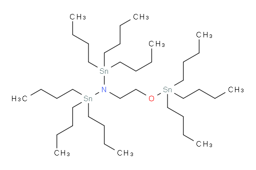 1,1,1-tributyl-N-(tributylstannyl)-N-(2-((tributylstannyl)oxy)ethyl)stannanamine