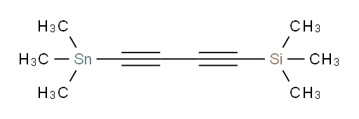 trimethyl((trimethylstannyl)buta-1,3-diyn-1-yl)silane