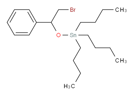 (2-溴-1-苯基乙氧基)三丁基锡烷
