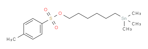 6-(trimethylstannyl)hexyl 4-methylbenzenesulfonate