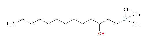 1-(trimethylstannyl)tridecan-3-ol