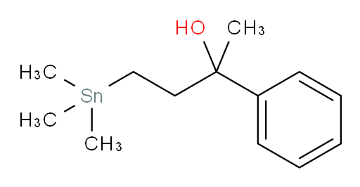 2-phenyl-4-(trimethylstannyl)butan-2-ol