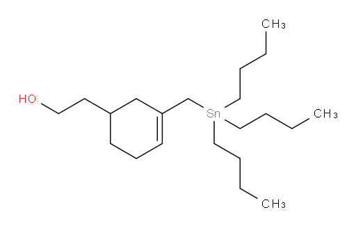 2-(3-((tributylstannyl)methyl)cyclohex-3-en-1-yl)ethanol