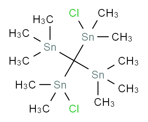 bis(chlorodimethylstannyl)bis(trimethylstannyl)methane